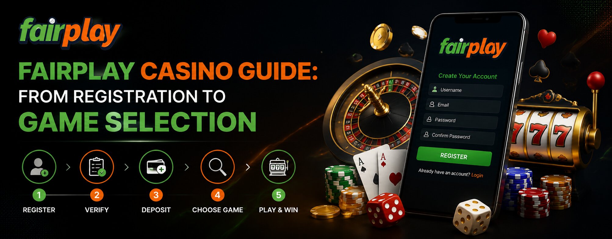 Fairplay Casino Guide: From Registration to Game Selection