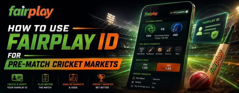 How to Use Fairplay ID for Pre-Match Cricket Markets
