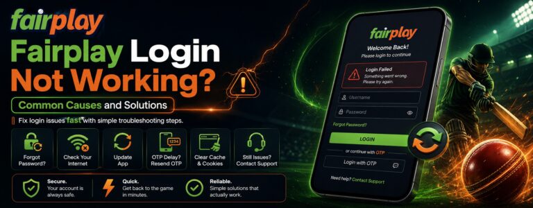 Fairplay Login Not Working? Common Causes and Solutions