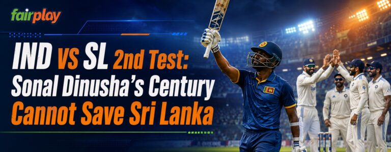 IND vs SL 2nd Test: Sonal Dinusha’s Century Cannot Save Sri Lanka