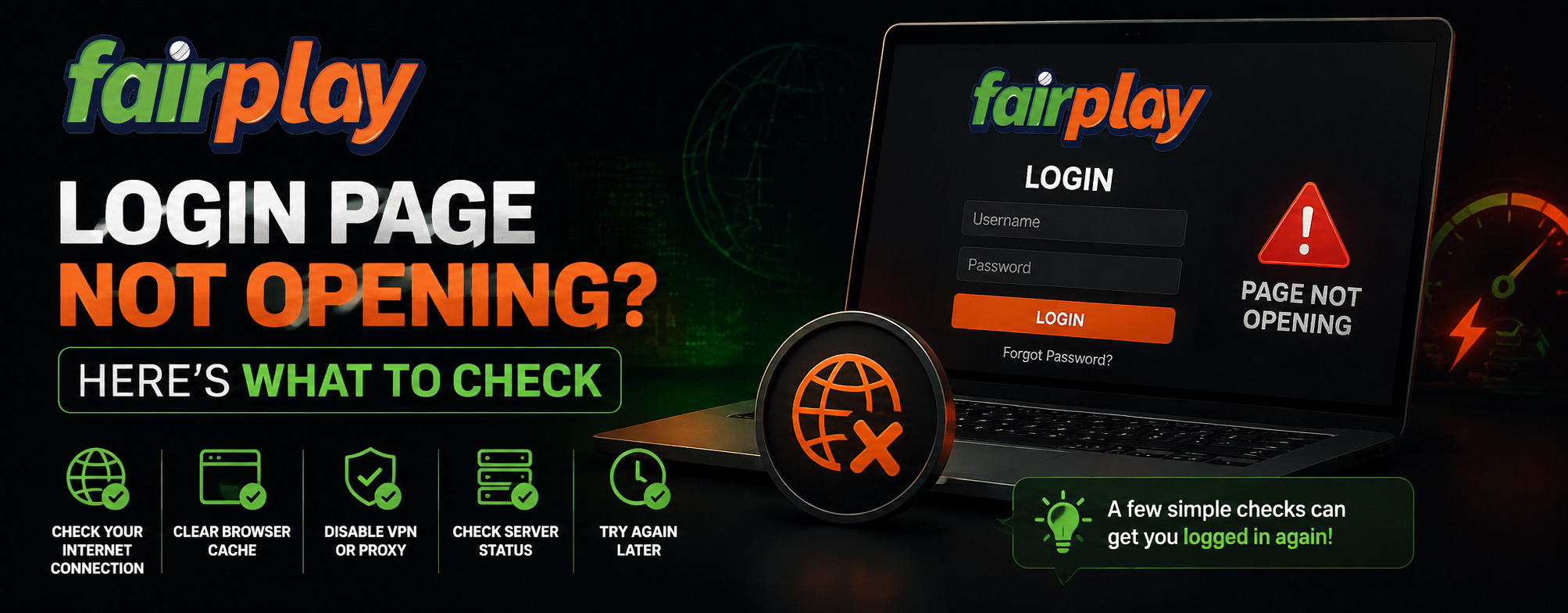 Fairplay Login Page Not Opening? Here’s What to Check