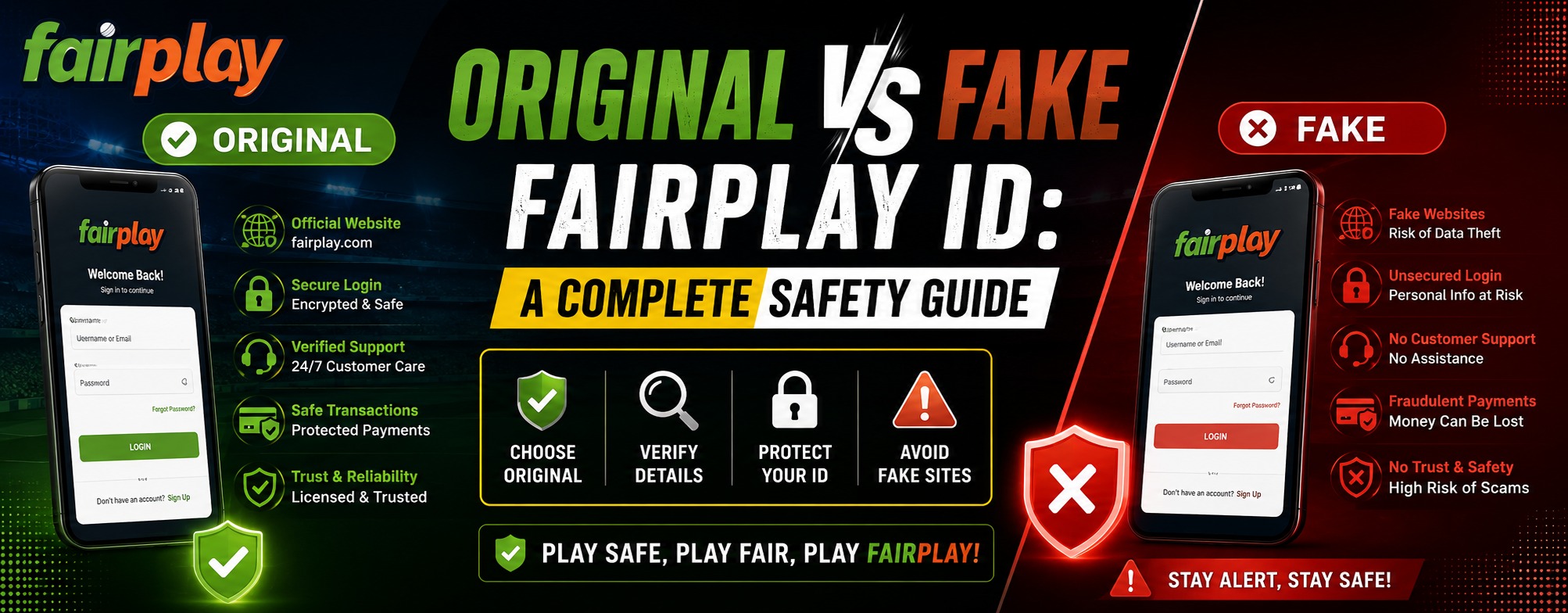 Original vs Fake Fairplay ID: A Complete Safety Guide