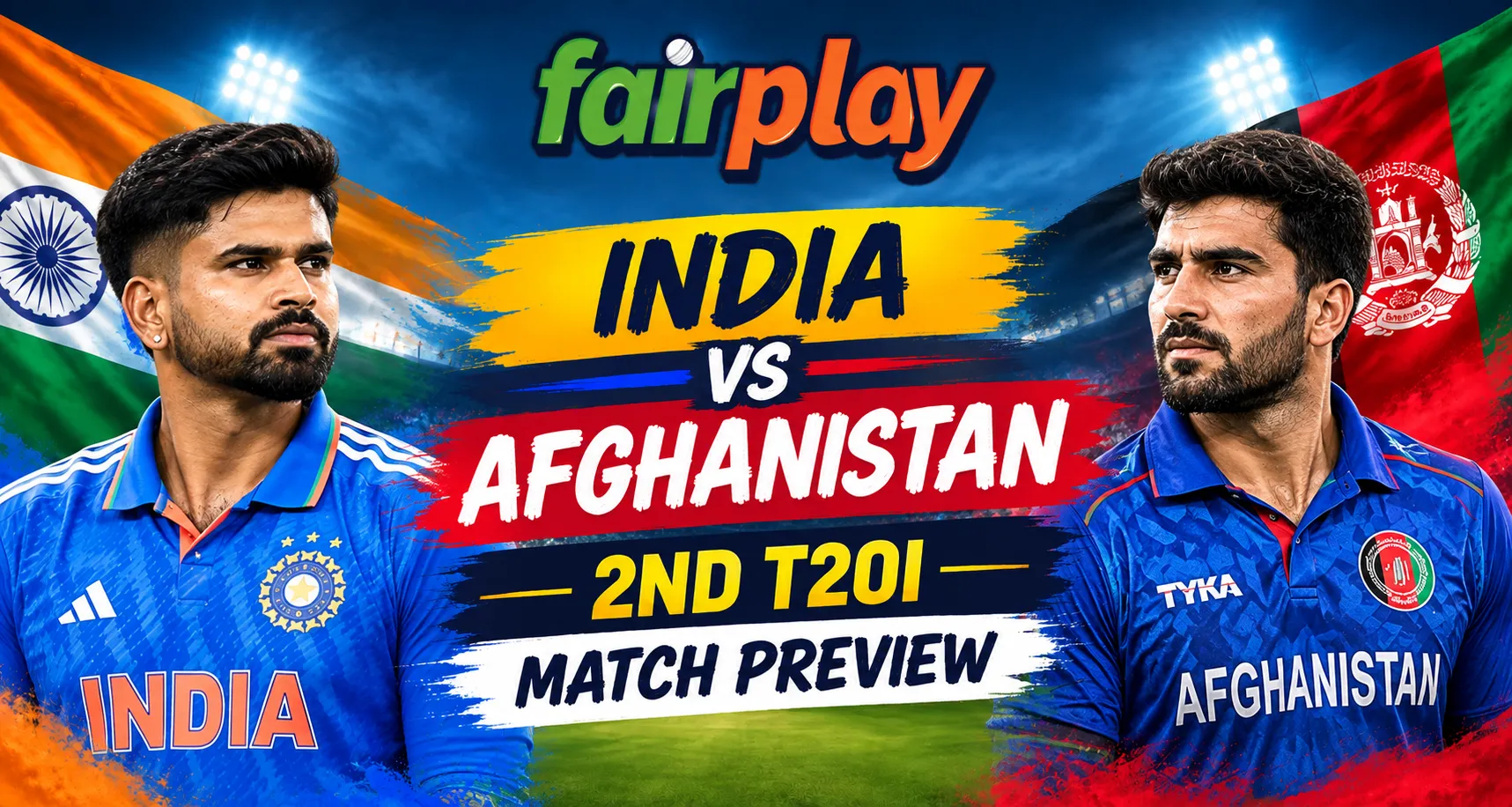 Fairplay Live: India vs Afghanistan 2nd T20I Match Preview