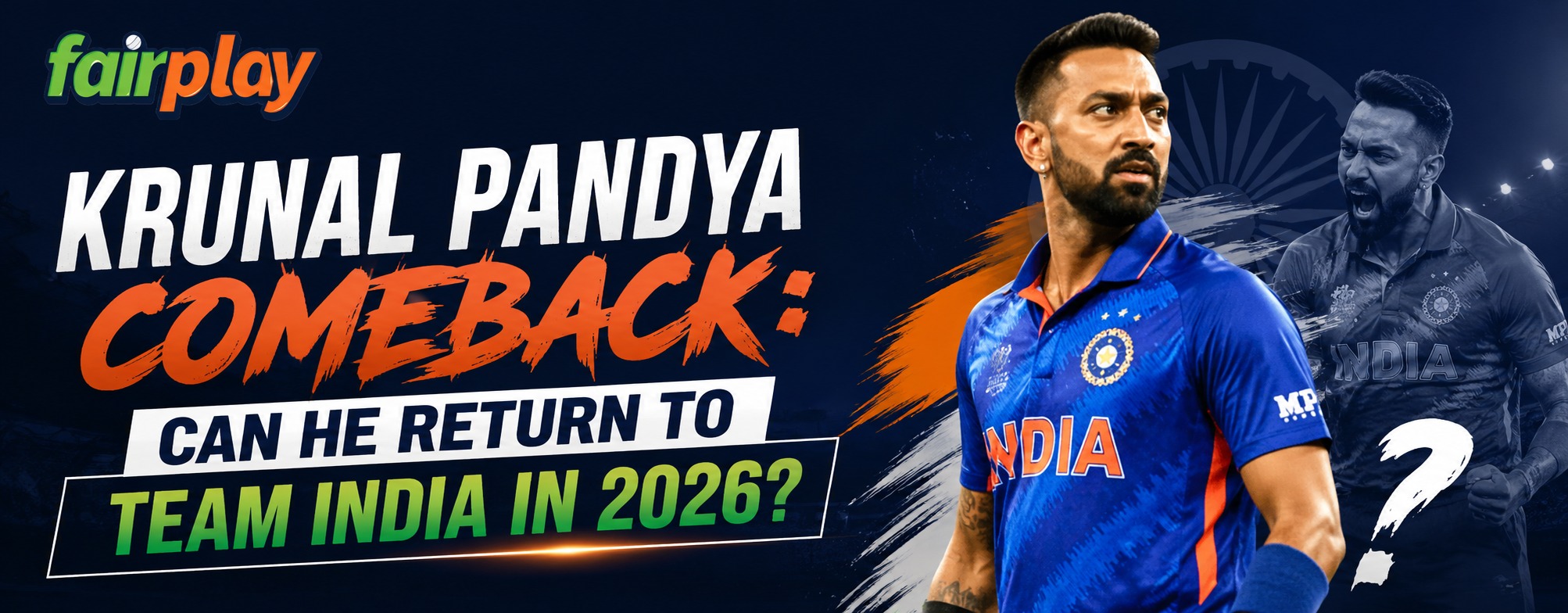 Krunal Pandya Comeback: Can He Return to Team India in 2026?