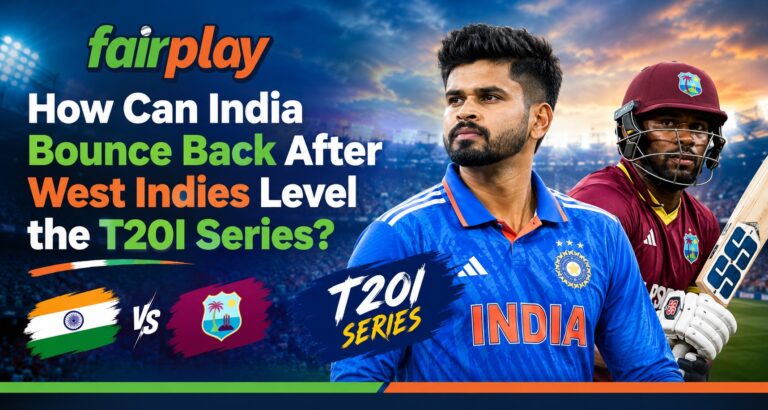 How Can India Bounce Back After West Indies Level the T20I Series