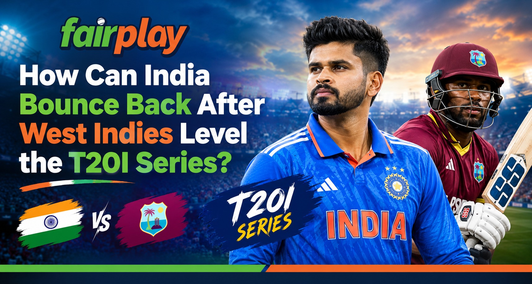 How Can India Bounce Back After West Indies Level the T20I Series